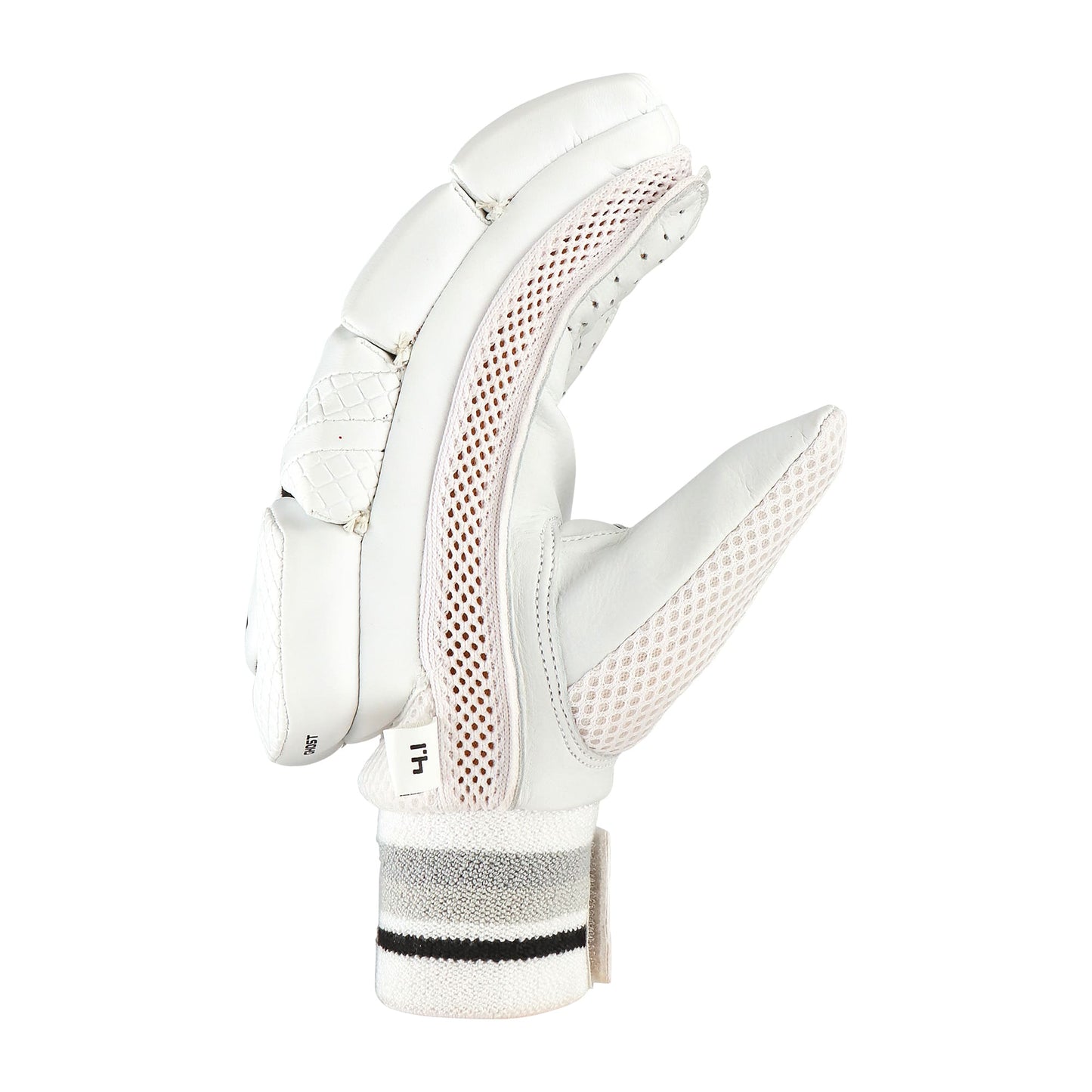 Back view of a Kookaburra 4.1 cricket batting glove showing ventilation and branding.