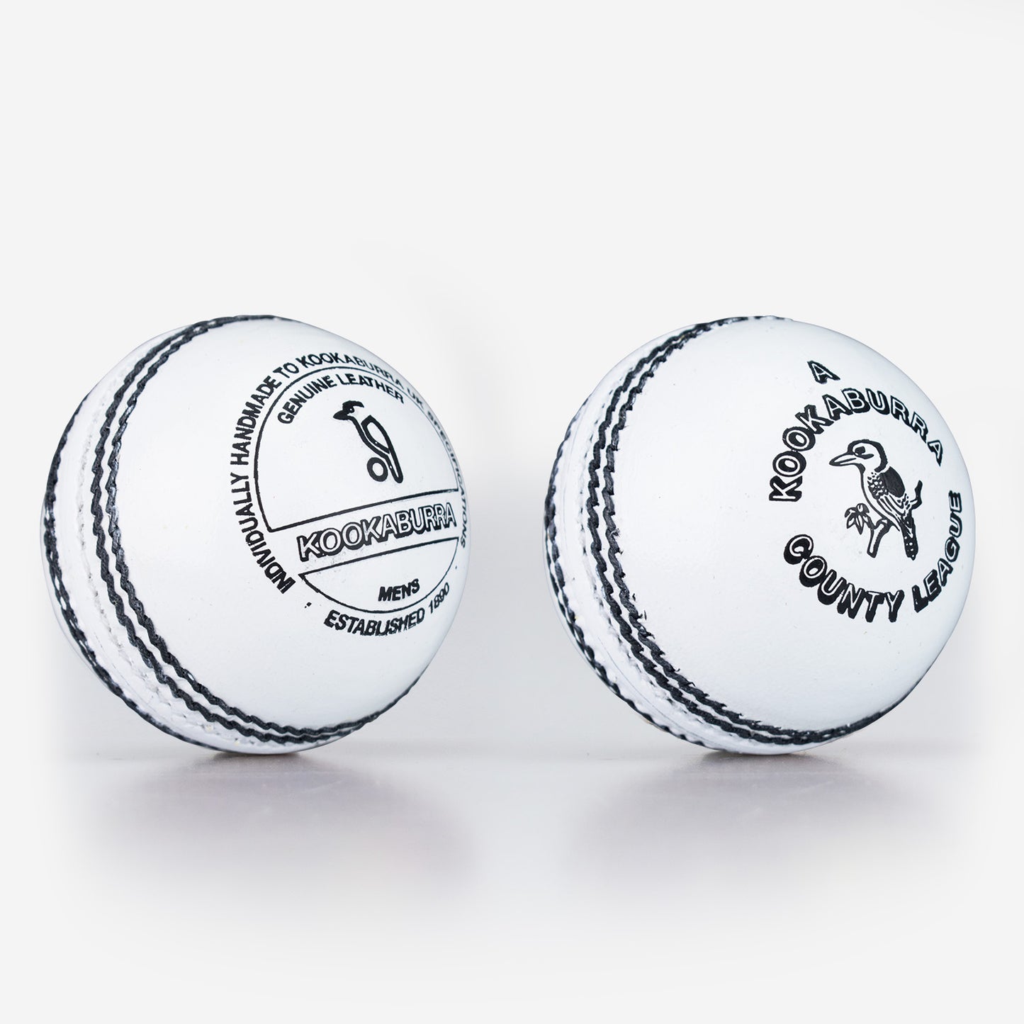 Kookaburra County League white  leather cricket ball