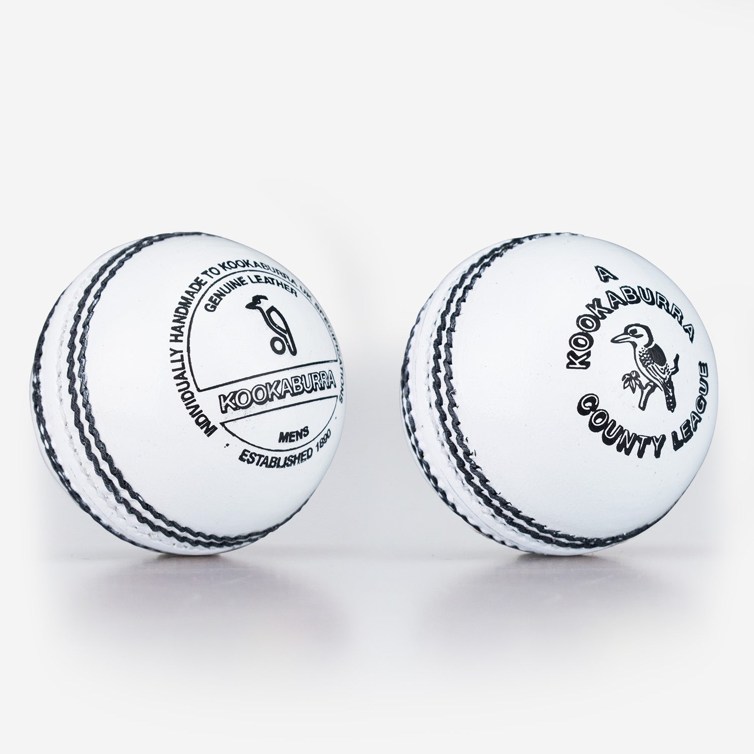 Kookaburra County League white  leather cricket ball
