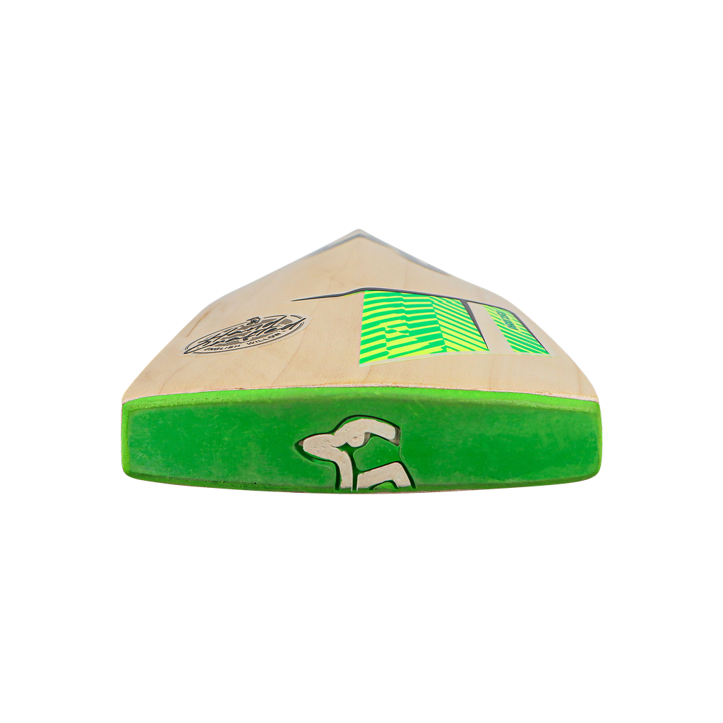 Toe detail of Kookaburra Kahuna Lite cricket bat