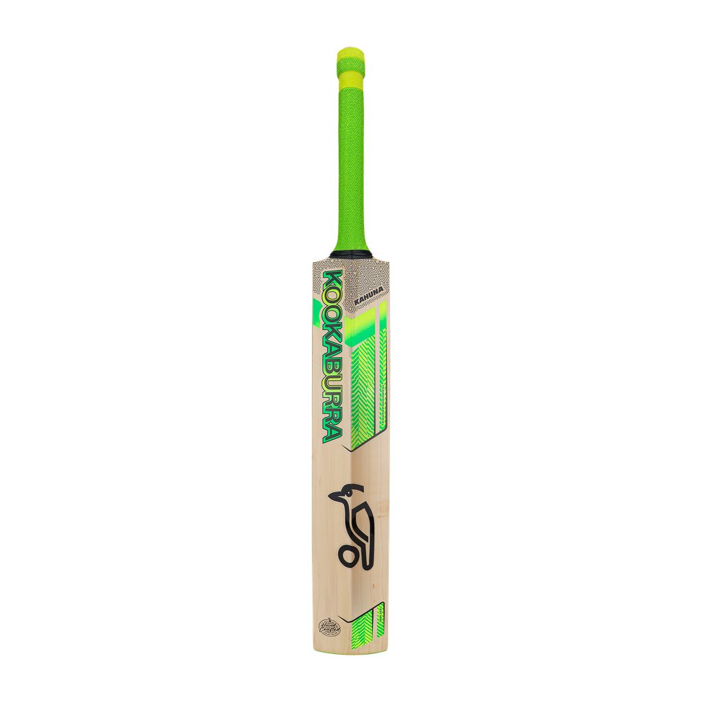 Back view with spine detail and Kookaburra branding on the Kahuna 2026 bat