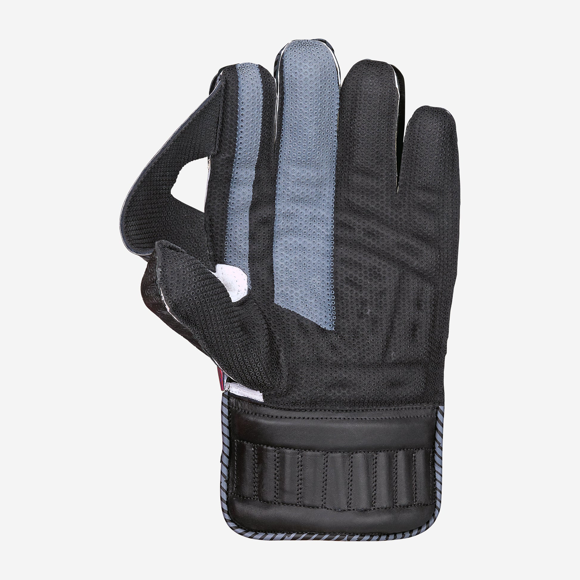 Tri Grip rubber palm on Kookaburra LC 1.0 wicket keeping gloves