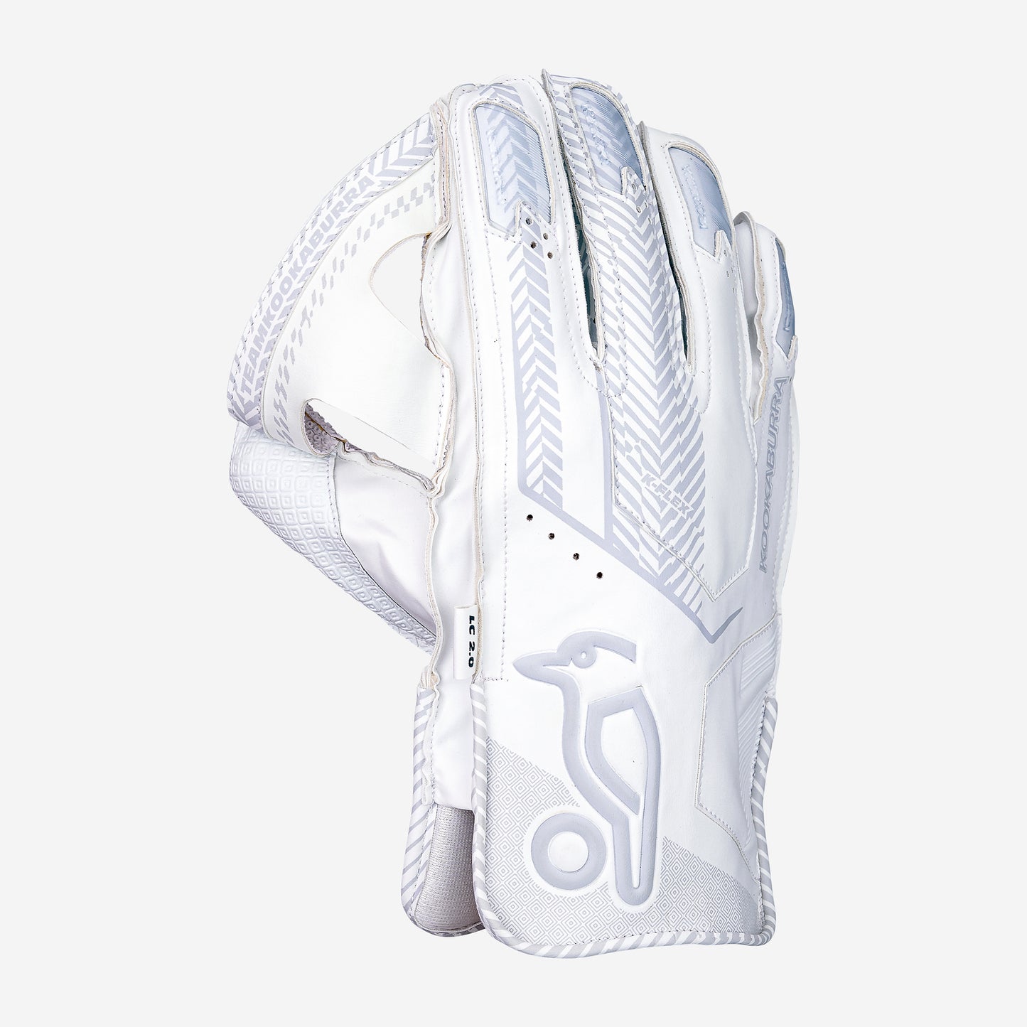 Back view of Kookaburra LC 2.0 wicket keeping gloves