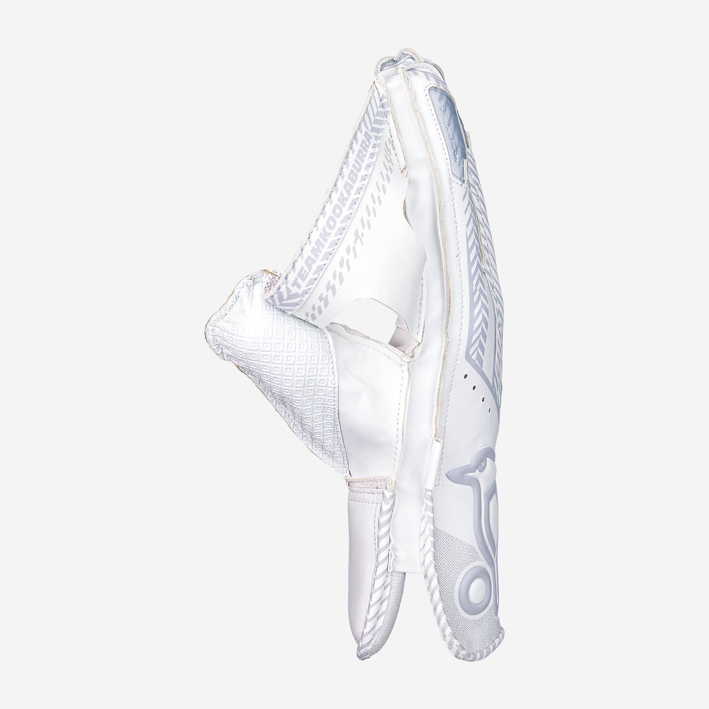 Side profile of Kookaburra LC 2.0 wicket keeping gloves
