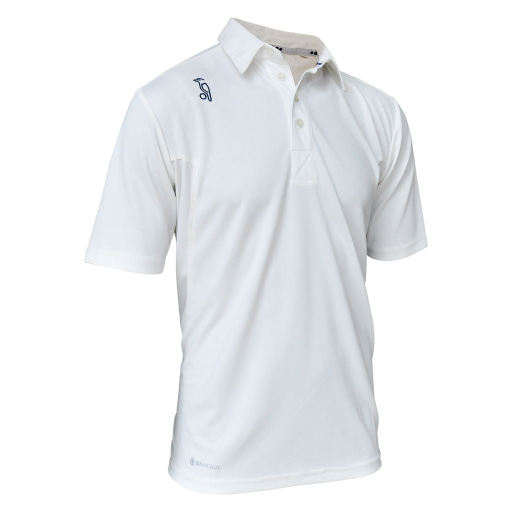 Kookaburra Pro Players short sleeve cricket shirt front view