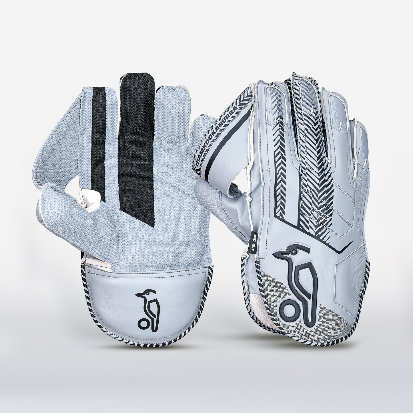 Kookaburra SC 2.1 wicket keeping gloves front view
