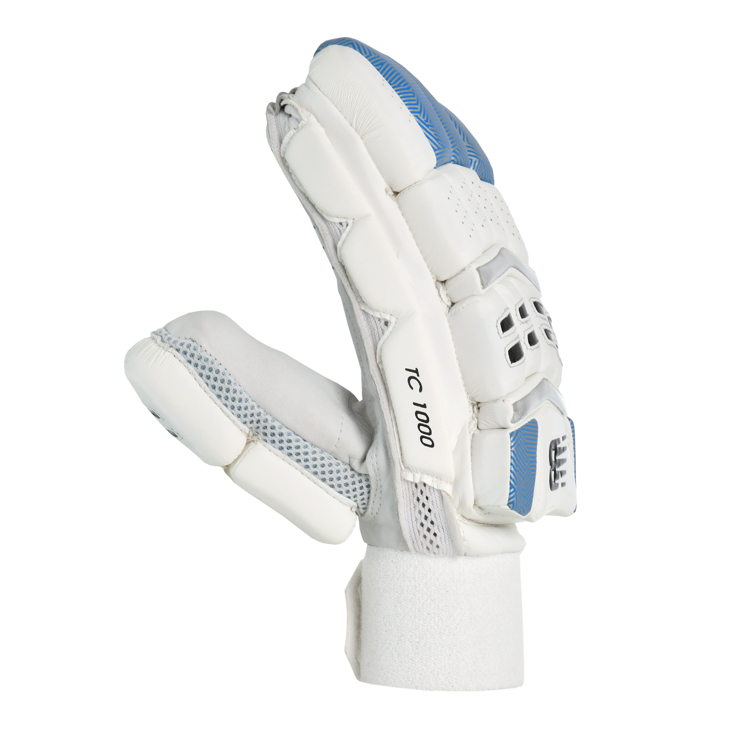Side view of New Balance TC 1000 batting gloves