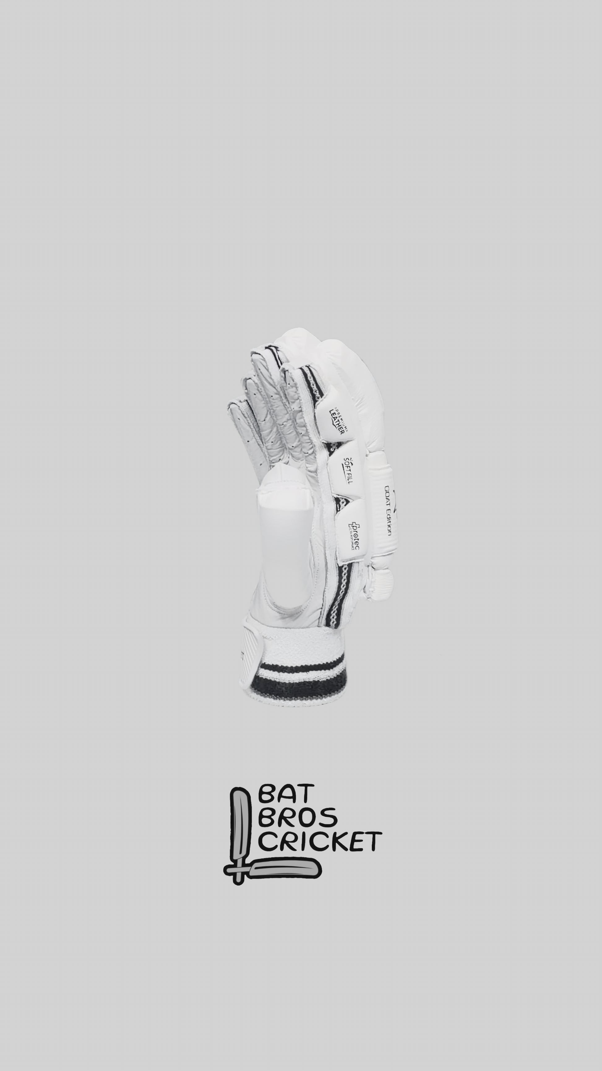 360-degree video preview of Bat Bros Goat Edition batting gloves