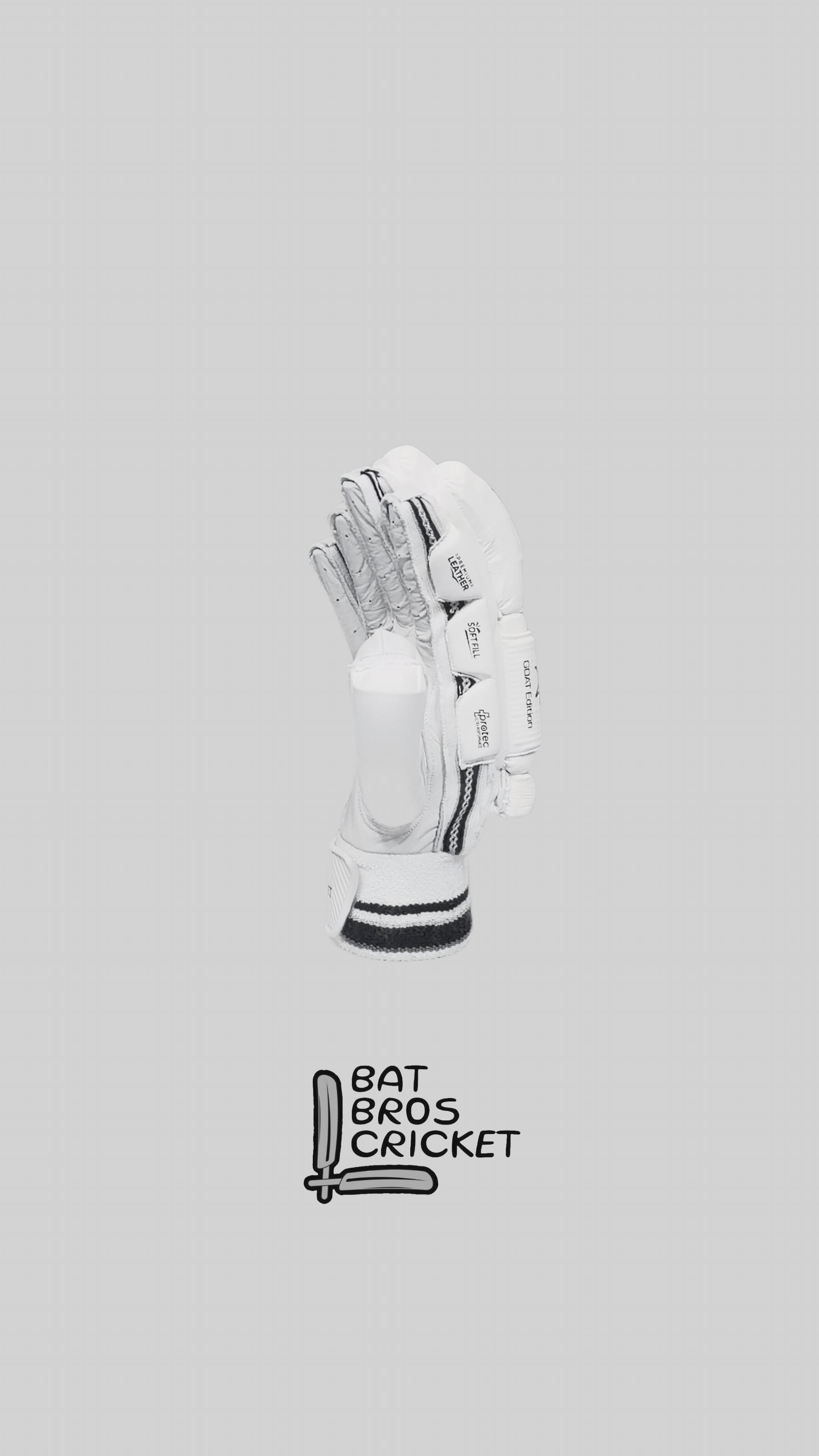 360-degree video preview of Bat Bros Goat Edition batting gloves