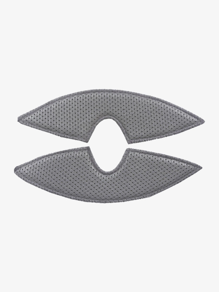 Shrey Inner Cushion in grey showing two textured cricket helmet padding inserts for added comfort and sweat absorption
