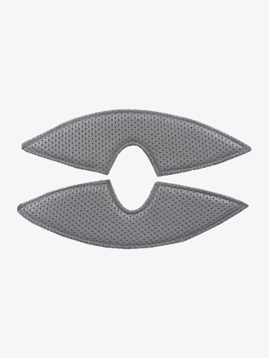 Shrey Inner Cushion in grey showing two textured cricket helmet padding inserts for added comfort and sweat absorption