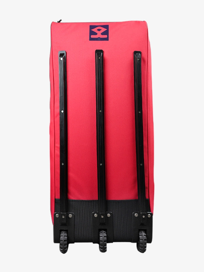 Close-up of 3 bat sleeves at the base of the bag