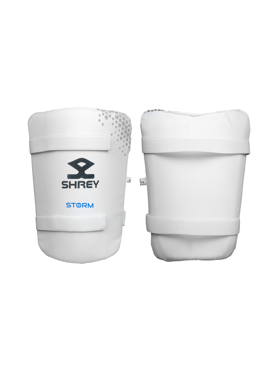 Shrey Storm cricket thigh guard set with left and right leg protection for juniors