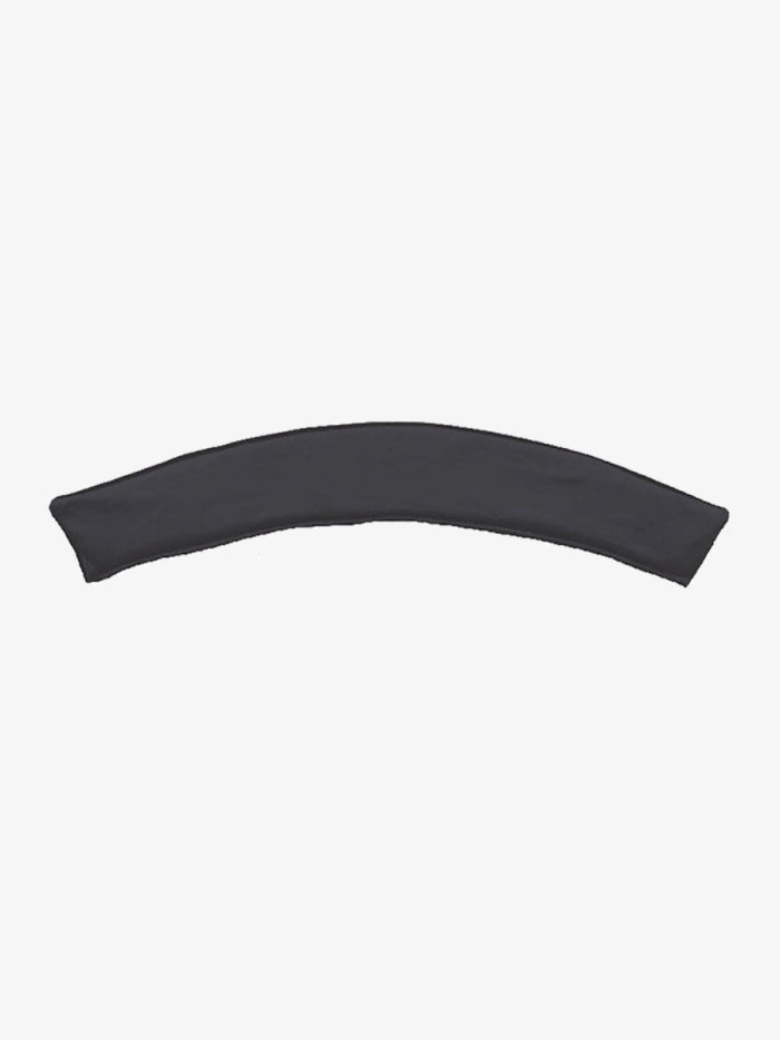 Shrey Swoppa Band in black showing curved cricket helmet cushioning strip