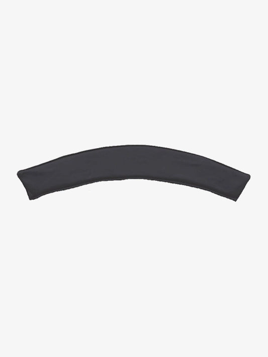Shrey Swoppa Band in black showing curved cricket helmet cushioning strip