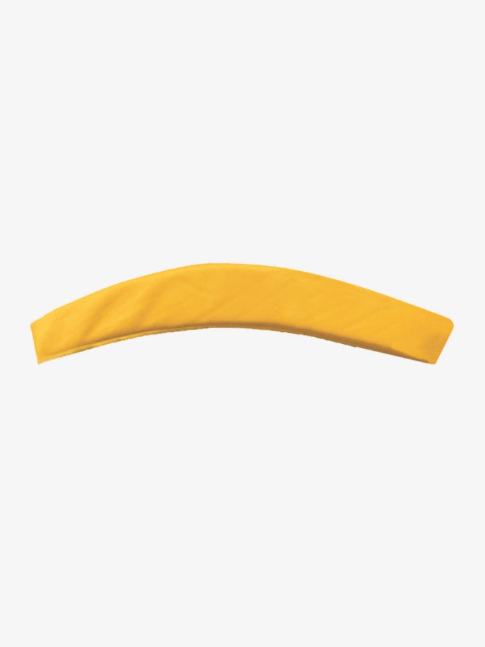 Shrey Swoppa Band in gold showing curved replacement cricket helmet padding