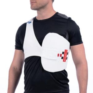 Gray-Nicolls Pro Performance Upper Body Guard – Front Fitted View