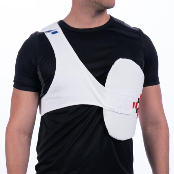 Gray-Nicolls Pro Performance Body Guard – Side Angle Showing Strap System