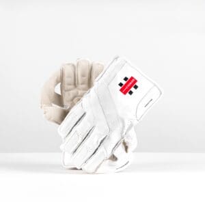 Gray-Nicolls Prestige Wicketkeeping Gloves – Front and Palm View