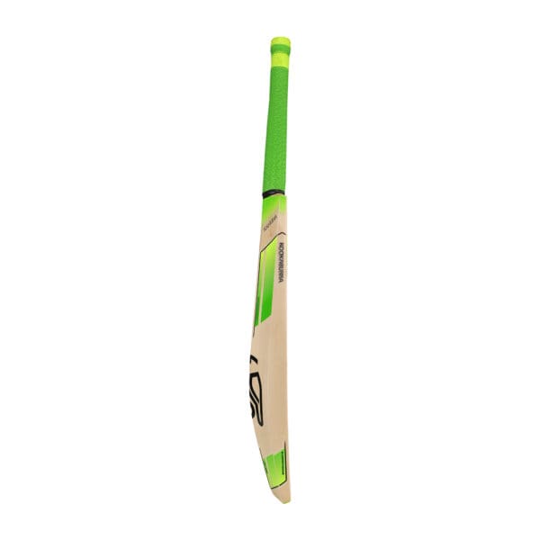 Right side angle view of Kahuna 2.1 Long Blade showing curve and branding.
