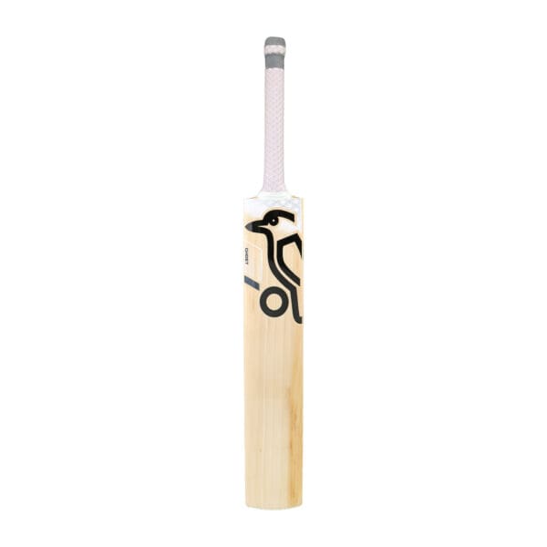 Front view of the Ghost 1.1 Cricket Bat showing clean grains and minimal stickers.