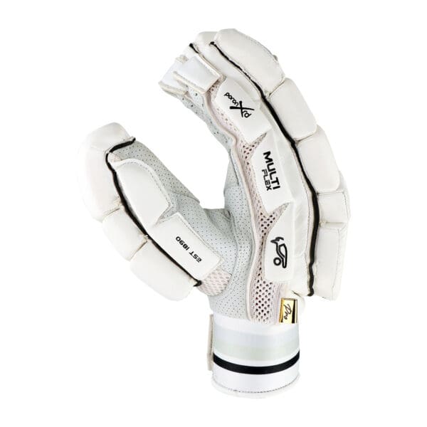 "Kookaburra Ghost Pro Batting Gloves 2025 - full frontal display with soft cotton lining and high-density foam padding"