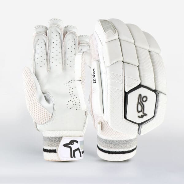 "Full product display of Kookaburra Ghost 3.1 Batting Gloves 2025 with ergonomic design and Kookaburra branding"