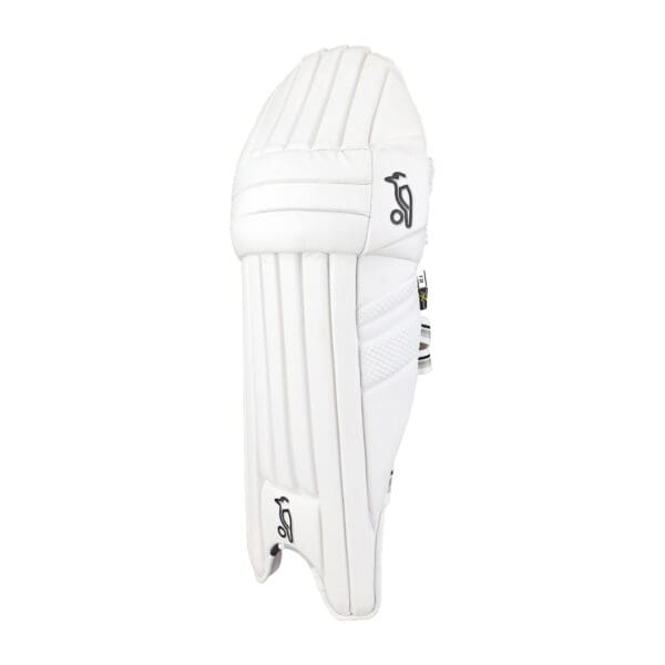 Side view of Kookaburra Ghost 2.1 batting pads highlighting foam wing and knee roll