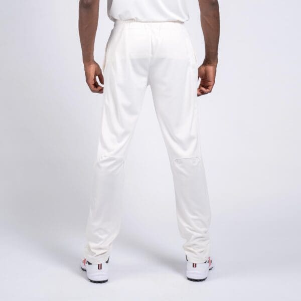 Rear view of Gray-Nicolls Pro Performance Trousers showing knee panel detail